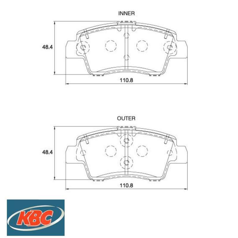 Nissan / Renault Front Brake Pads