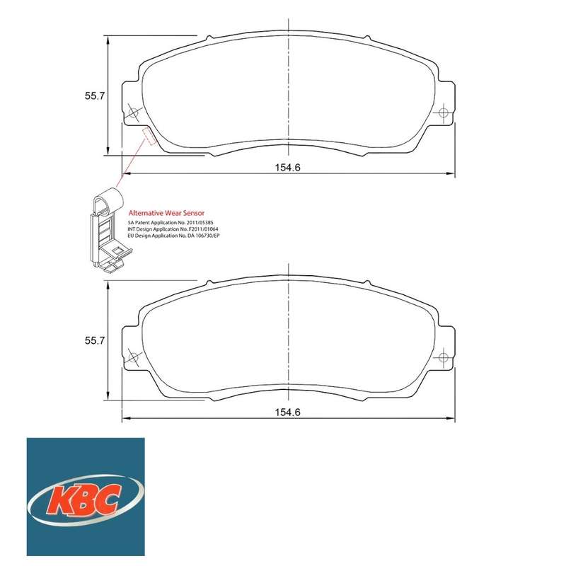 Honda / Haval / GWM Front Brake Pads