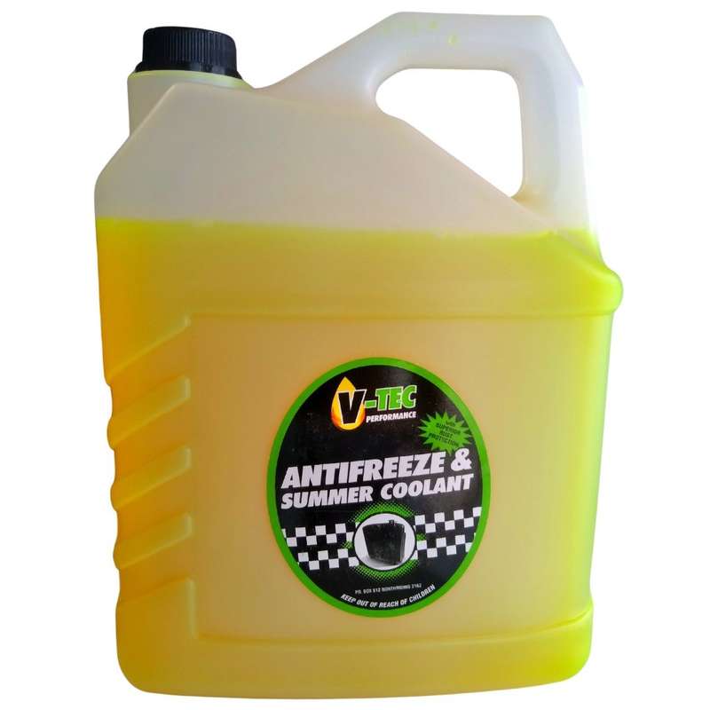 V-TEC AntiFreeze &amp; Summer Coolant 5lt