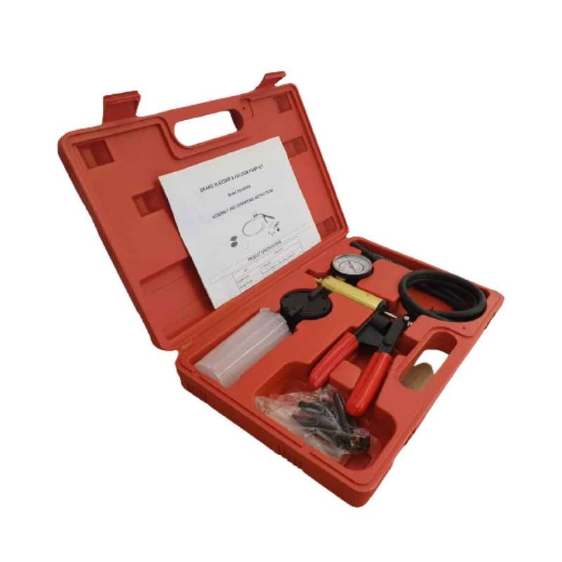 Brake Bleeder And Vacuum Pump Kit