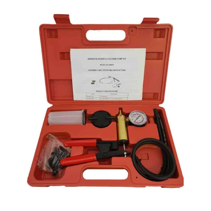 Brake Bleeder And Vacuum Pump Kit