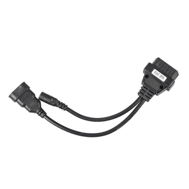 Fiat 3pin Alfa Lancia To OBDII 16 Pin Connector