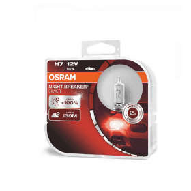 Car 12V 55.00W H7 Bulb - Headlight - OSRAM 64210NBU2 - (Pair)