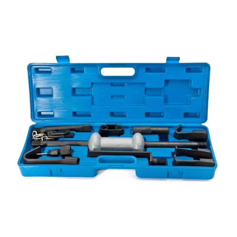 13pcs Dent Puller Set - 10lbs Capacity Slide Hammer Tool Kit