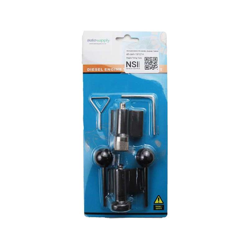 VW &amp; Audi - 1.9, 2.0 DOHC PD Diesel - Engine Timing Crank Locking Tool Set (6 Piece)