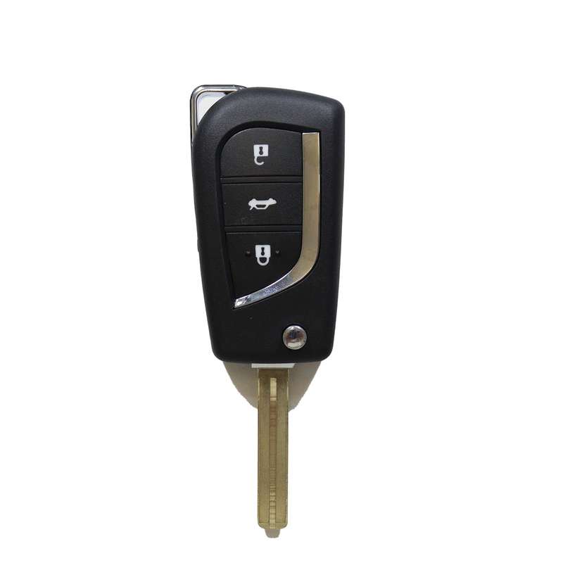 Toyota - Corolla, Prestige, Camry, Fortuner, Hilux | Remote Case & Blade (3 Buttons, TOY48 Blade)