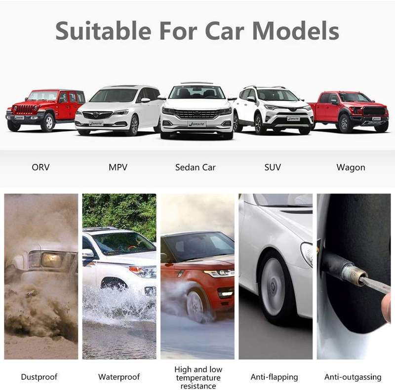 Wireless Car TPMS (Tyre Pressure Monitoring System) - External Sensors (Solar Powered &amp; Winds...