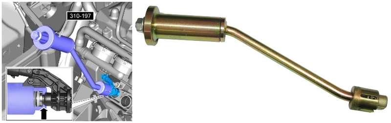 Fuel Injector Remover For Land Rover Range Rover Sport Discovery 4 Jaguar 5.0 L Petrol