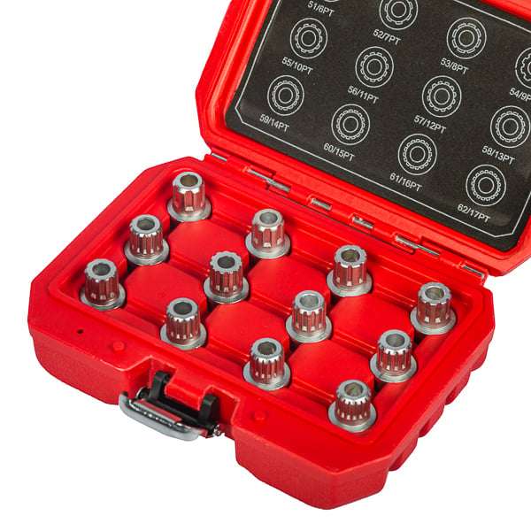 12pcs VW Wheel Lock Screw Socket Set
