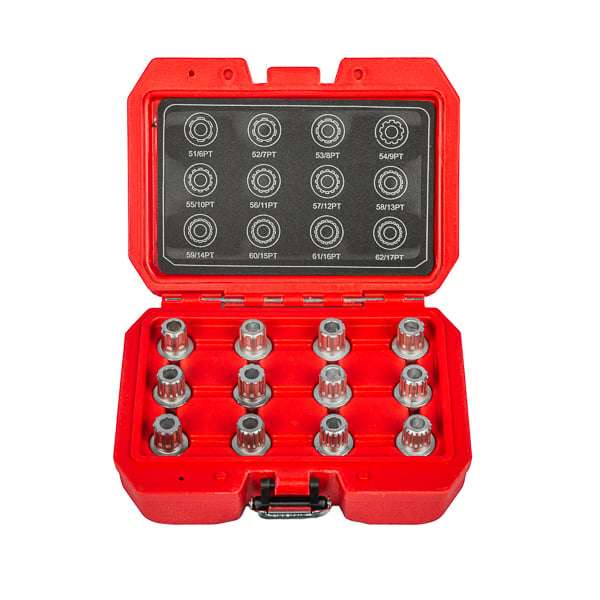 12pcs VW Wheel Lock Screw Socket Set