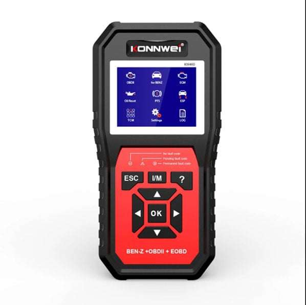 KONNWEI KW460 Full System Diagnostic Instrument For Mercedes-Benz OBD II + EOBD Scanner
