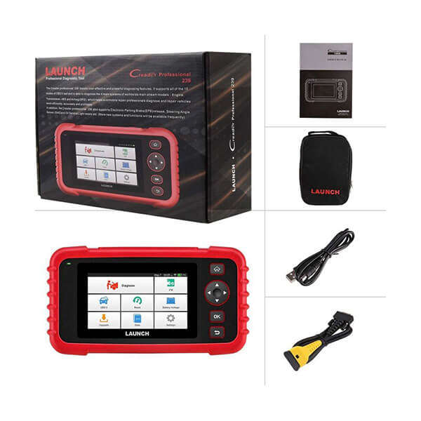 Launch Creader 239 | Advanced Professional Diagnostic Tool | Resets for SAS, BMS, EPB, etc. | Sup...