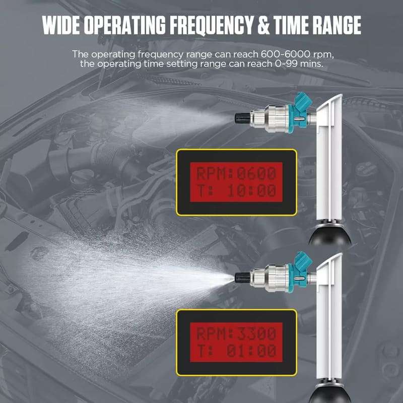 Autool CT60 Car Fuel Injector Tester and Cleaner | Low/High-Volt Mode