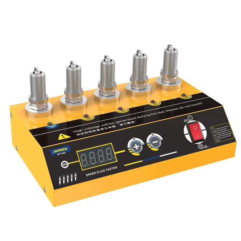 Autool SPT360 Car Spark Plug Tester with 5 Adjustable Testing Holes