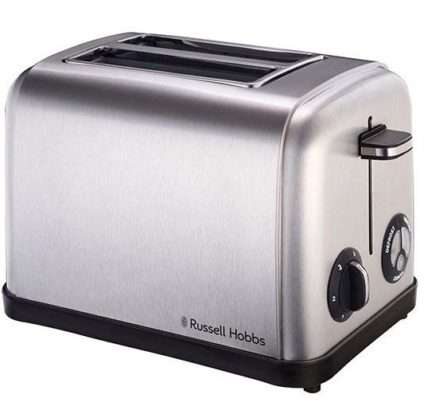 Russell Hobbs Stainless Steel 2 Slice Toaster 13975