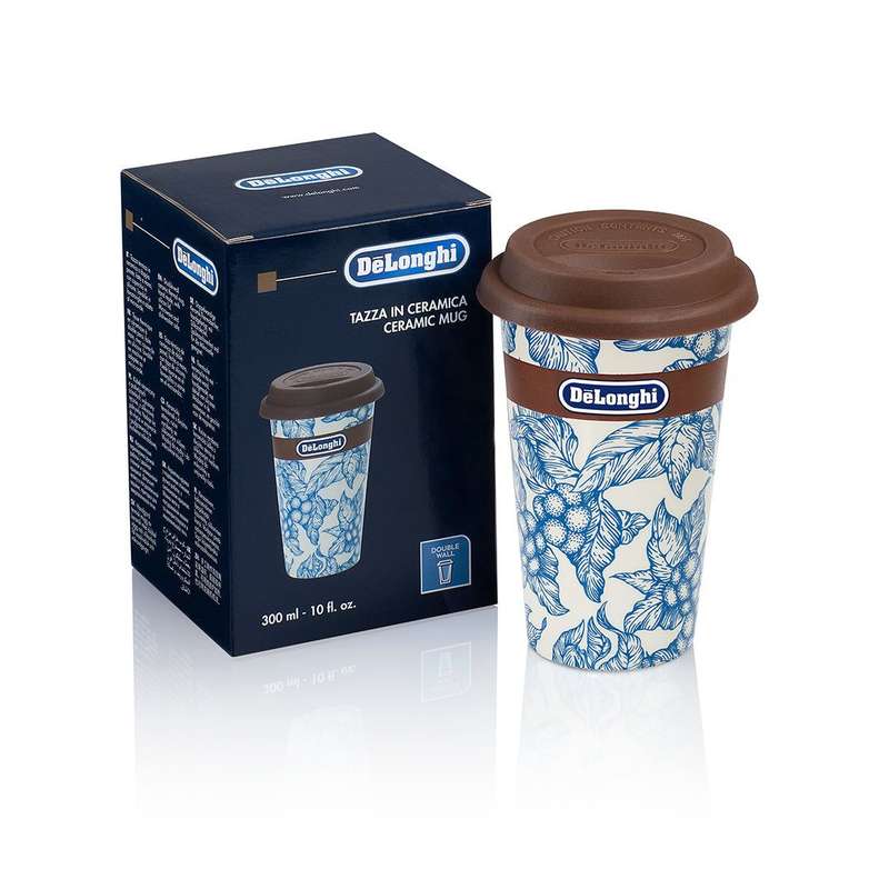 DeLonghi  Thermal Mug Blu Flower¬ DLSC064