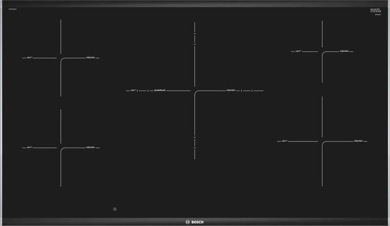 Bosch Serie 8 90Cm Ceramic Induction Hob, PIV975DC1E