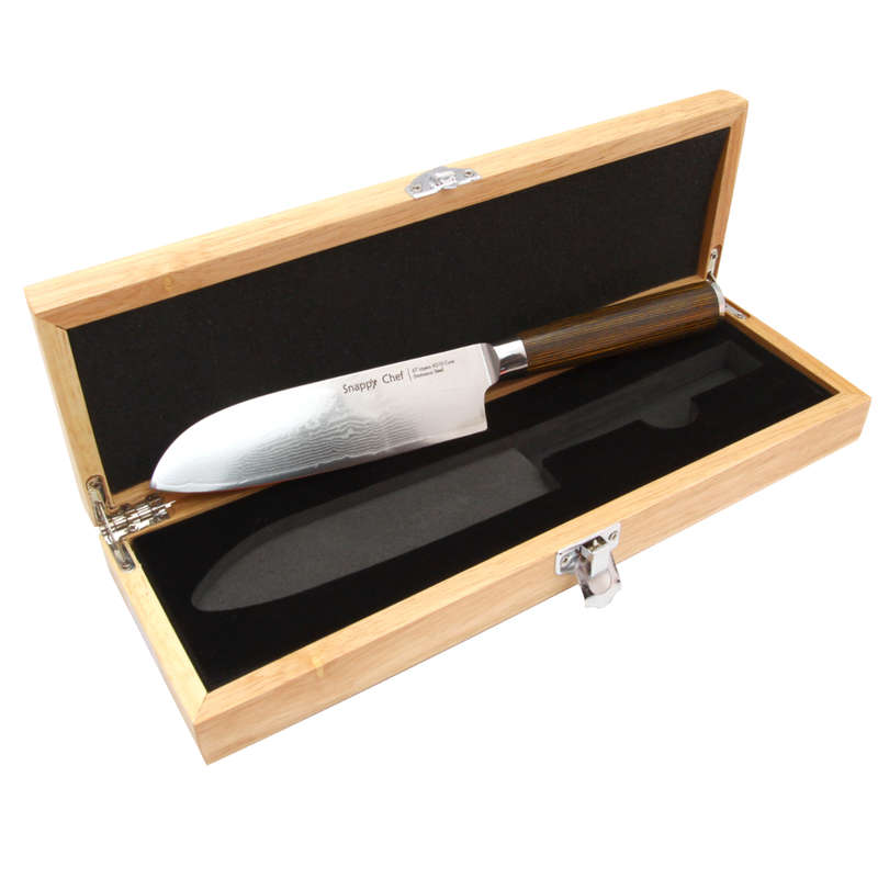 Snappy Chef 5" Damascus Santoku Knife SCDK005