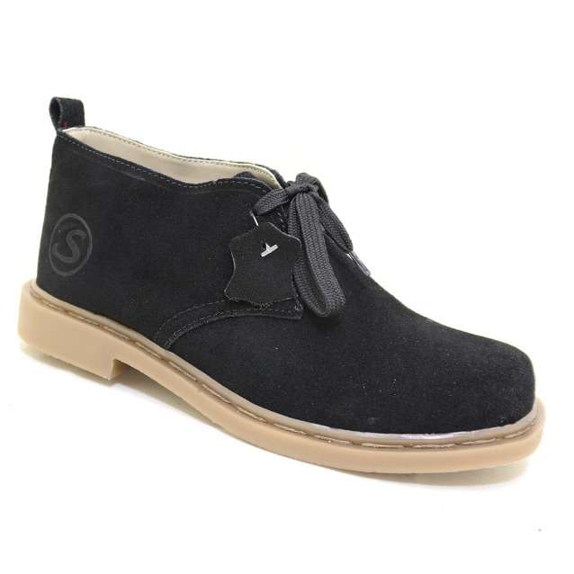 Ladies Safari Black Vellie -Size 3 4 5 6 left