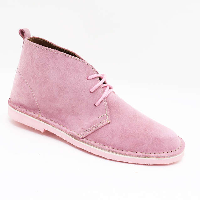 Ladies Pink African Desert Vellie size 6 7 8 left