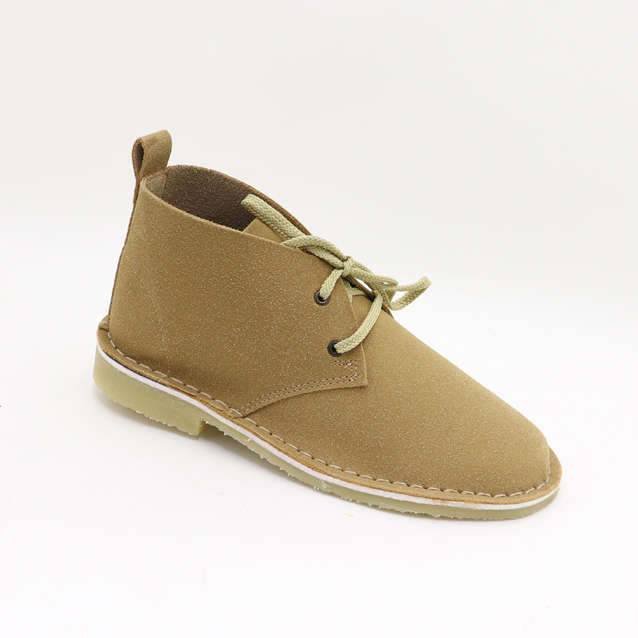 Ladies Vellie  | Bone Suede ( BIG MAKE )Size 5 8 left