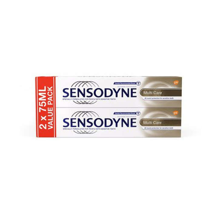 Sensodyne Multicare Toothpaste 75ml Twinpack