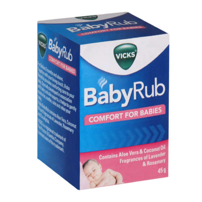 Vicks BabyRub Comfort For Babies 45g