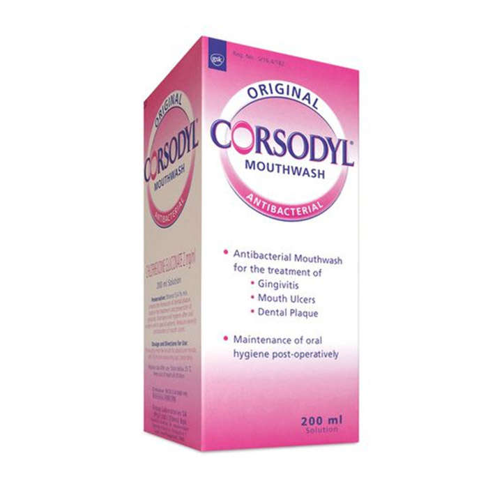 Corsodyl Mouthwash Antibacterial original