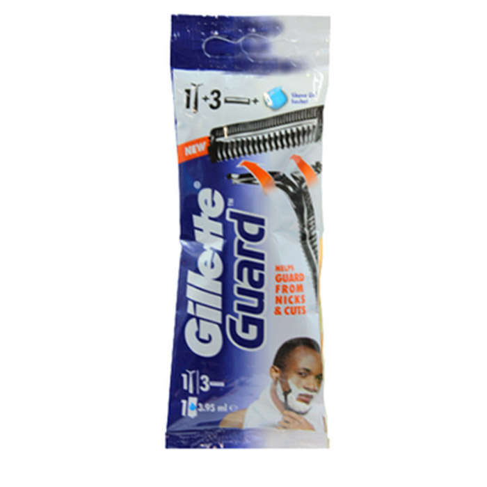 Gillette Guard Hybrid Pack 1+3+1