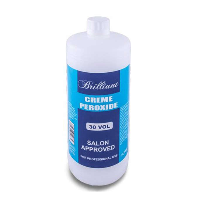 Brilliant 1 Litre Creme Peroxide 30 Volume - Salon Approved