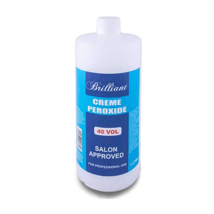 Brilliant 1 Litre Creme Peroxide 40 Volume - Salon Approved