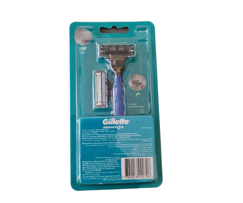 Gillette Mach3 Razor 2 Up
