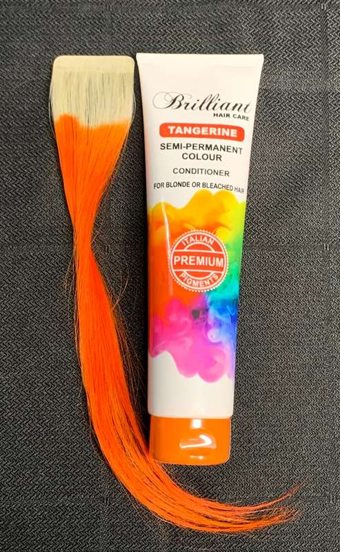 Brilliant Hair Care Premium Range - Semi Permanent Colour - Conditioner - Tangerine