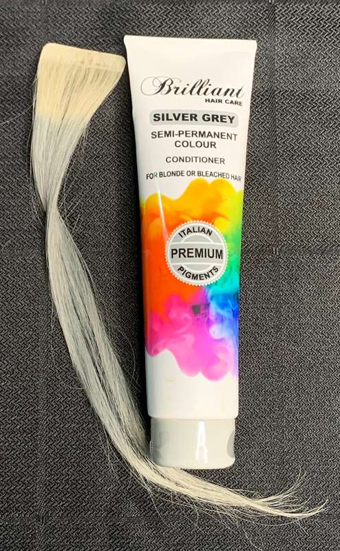 Brilliant Hair Care Premium Range - Semi Permanent Colour - Conditioner - Silver Grey