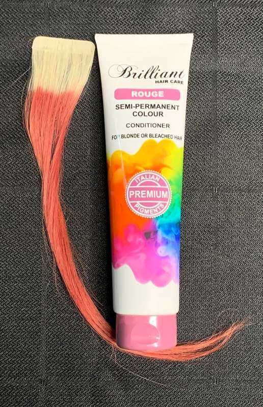Brilliant Hair Care Premium Range - Semi Permanent Colour - Conditioner - Rouge