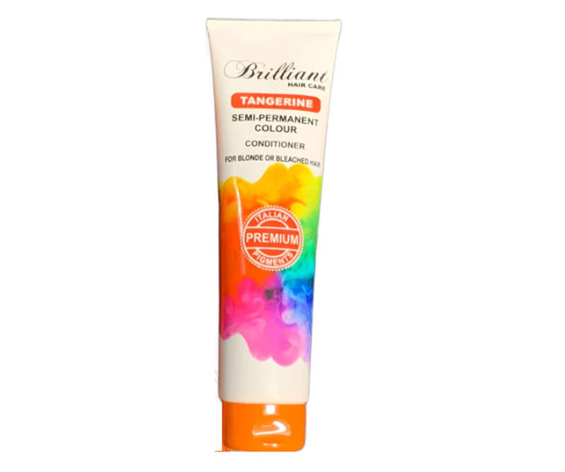 Brilliant Hair Care Premium Range - Semi Permanent Colour - Conditioner - Tangerine