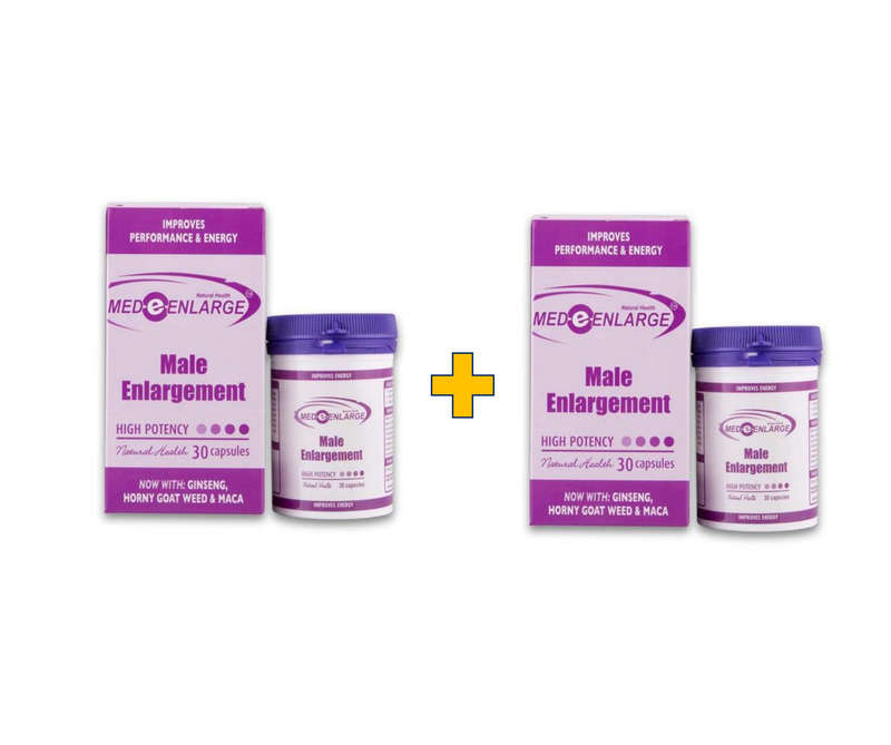 Med-E Enlargement 60's Capsules - Male Organ Enlargement Combo 2 x 30 Capsules
