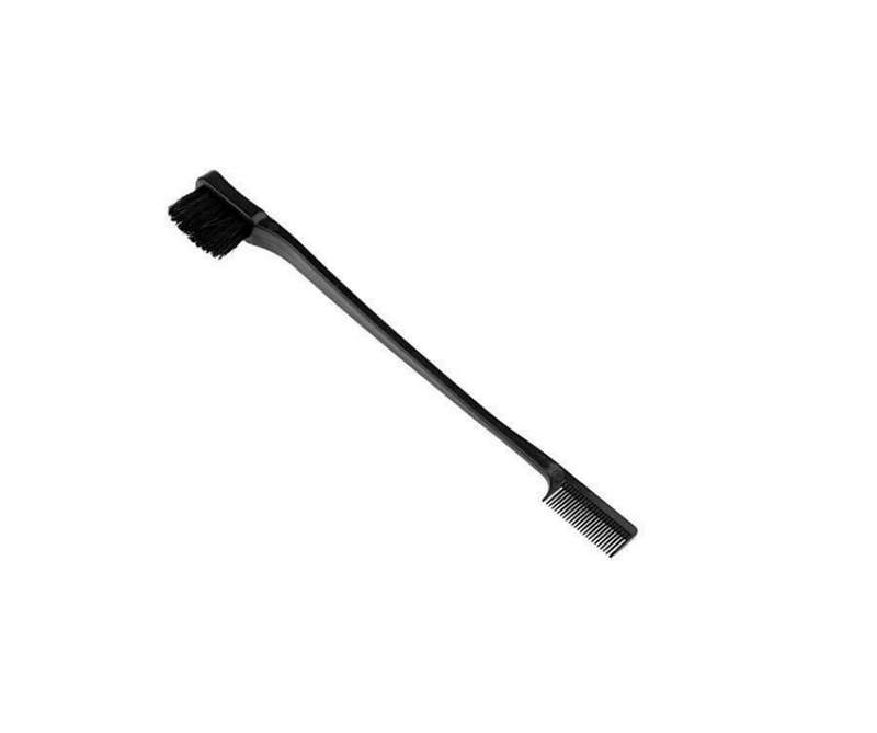 Double-Sided Edge Control Brush for Baby Hairs
