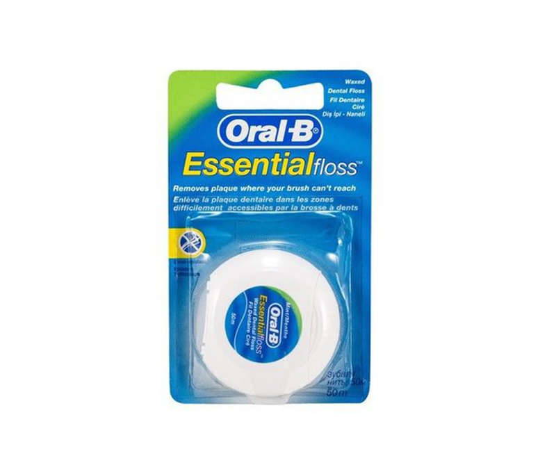 Oral B Floss - Essential Mint Wax 50m