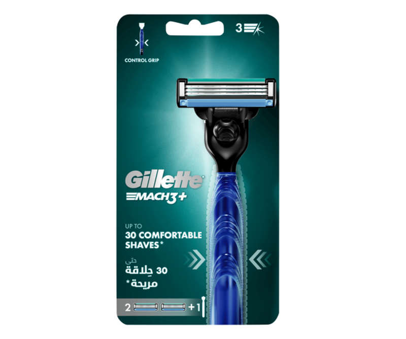 Gillette Mach3 Razor 2 Up