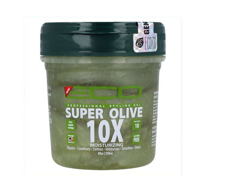 Eco Super Olive Oil 10 x Moisturizing Styling Gel - 236ml