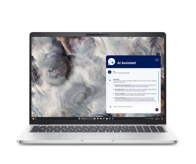 Dell Pro 16 Plus Pb16250 Ultra 7 268V 32Gb 1Tb Ssd Gen4 16" Fhd+ Arc Fgrpr Fhd Ir Cam Mic Wlan + ...