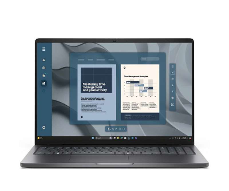Dell Pro 14 Pc14255 Amd Ryzen 5 220 16Gb 512Gb Ssd 14.0" Fhd+ Amd Radeon 740M Fgrpr Fhd Ir Cam Mi...