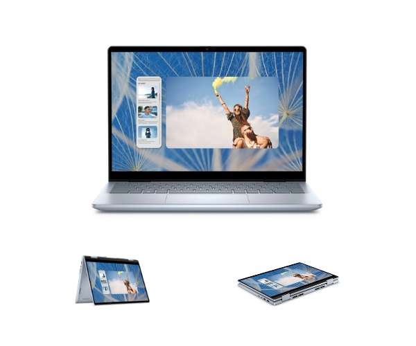 Dell Insp 7440 2In1 Core 5 120U 16Gb 1Tb Ssd 14.0" Fhd+ Touch Intel Graphics Fgrpr Wlan + Bt Back...