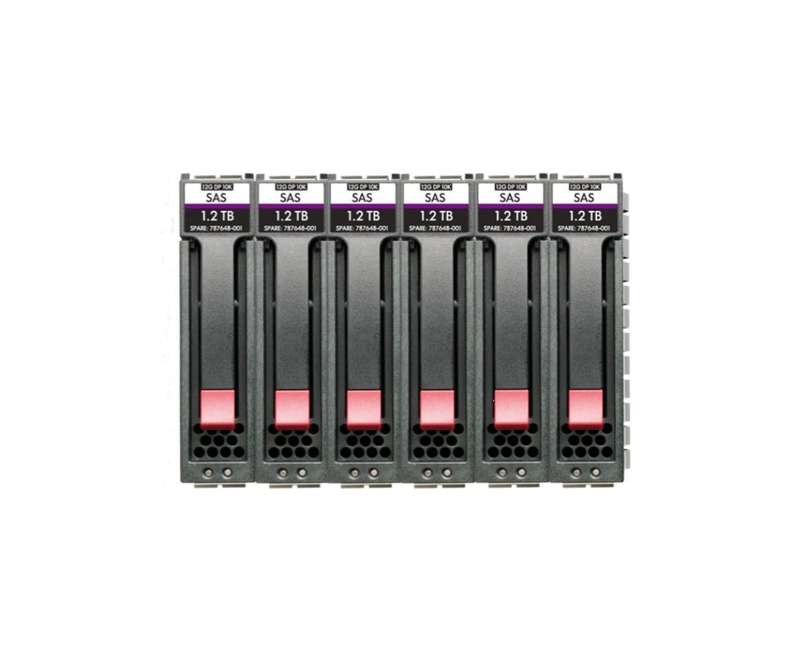 Hpe Msa 10.8T Sas 10K Sff M2 6Pk Hdd Bdl