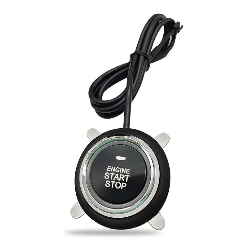 Car Alarm Start Stop Button Engine Keyless Entry System Push Button Starter Stop Auto