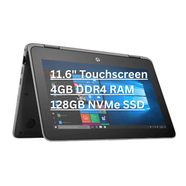 HP ProBook x360 11 G3 EE Touchscreen Notebook | Pentium N5000 1.1ghz | 4GB RAM | 128GB SSD | 11.6...