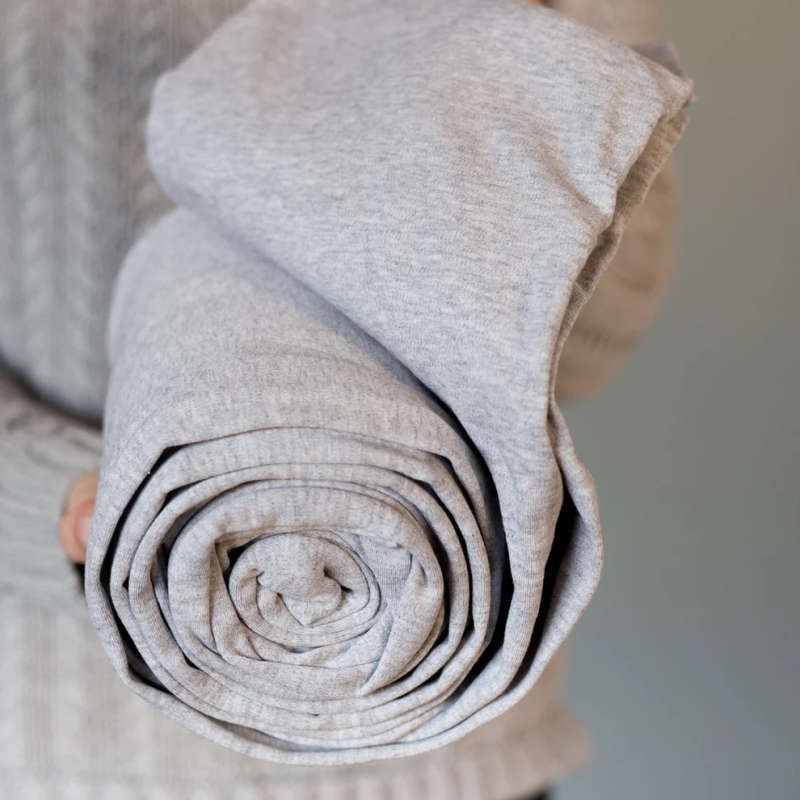 BabyWombWorld Baby Wrap Carrier - Ultra-Soft, for Newborns & Toddlers (Grey)