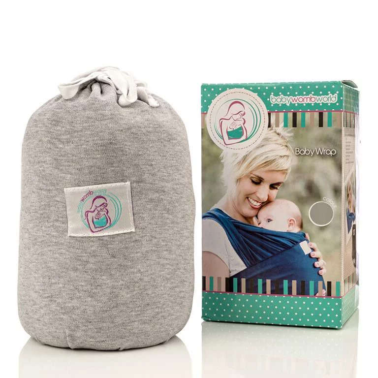 Baby Wrap carrier for newborns - Orange (Demo)
