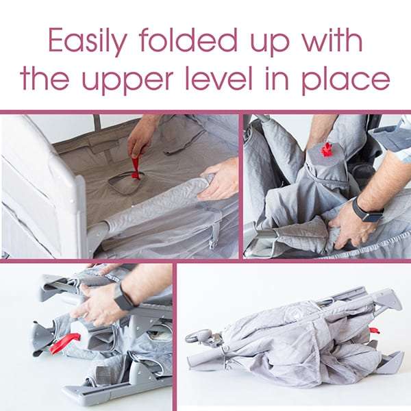 2-in-1 Camp cot &amp; co sleeper